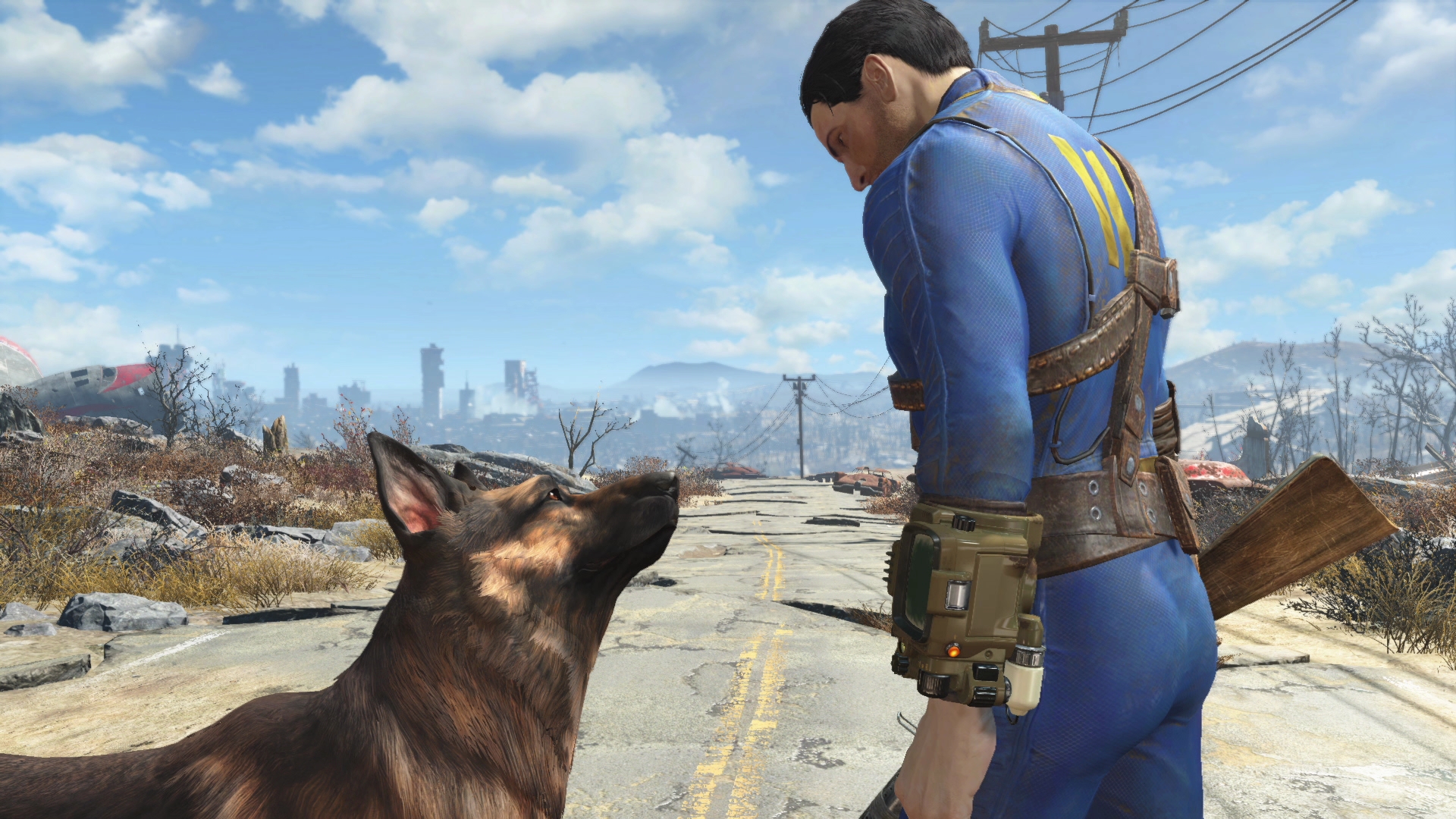 辐射4（Fallout 4）西部科技战术眼镜MOD